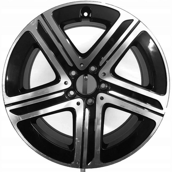 1x Alufelge 18 Zoll 8.0-inch 5x112 A2544015400 Mercedes-Benz Glc