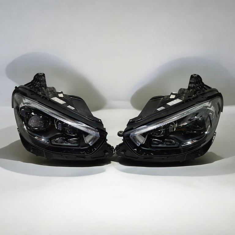 メル58163　3点セット A2139060007 Mercedes E Class W213 S213 Headlight Multibeam