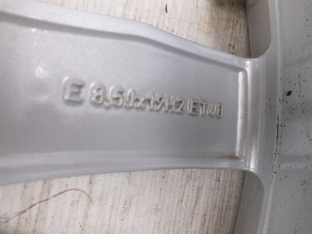 1x Alufelge 19 Zoll 8.5" 5x112 40ET Glanz Silber 4K0601025 Audi A6 Rim Wheel FEL1305720629ax