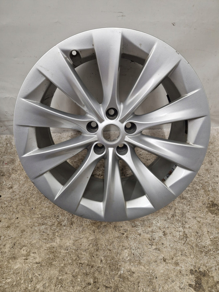 1x Alufelge 20 Zoll 10.0" 5x120 35ET 1027225-00-A Tesla Model X Rim Wheel FEL3012476872mm