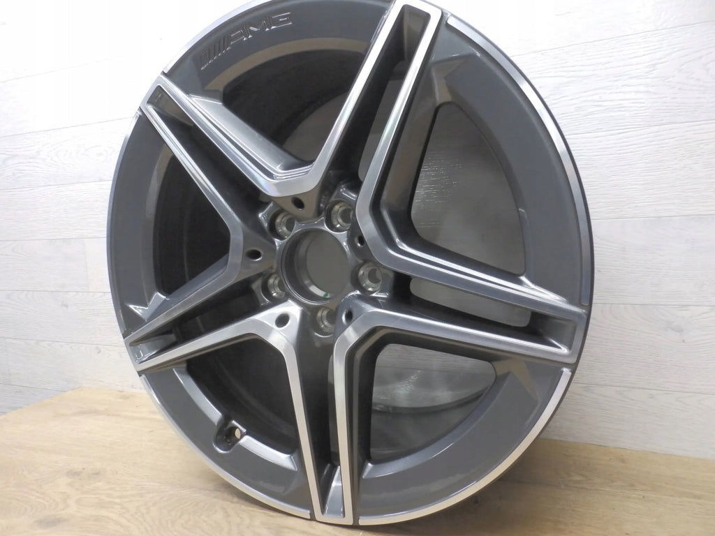 1x Alufelge 18 Zoll 9.0" 5x112 49ET A2134016400 Mercedes-Benz Amg Rim Wheel FEL5729485922ww