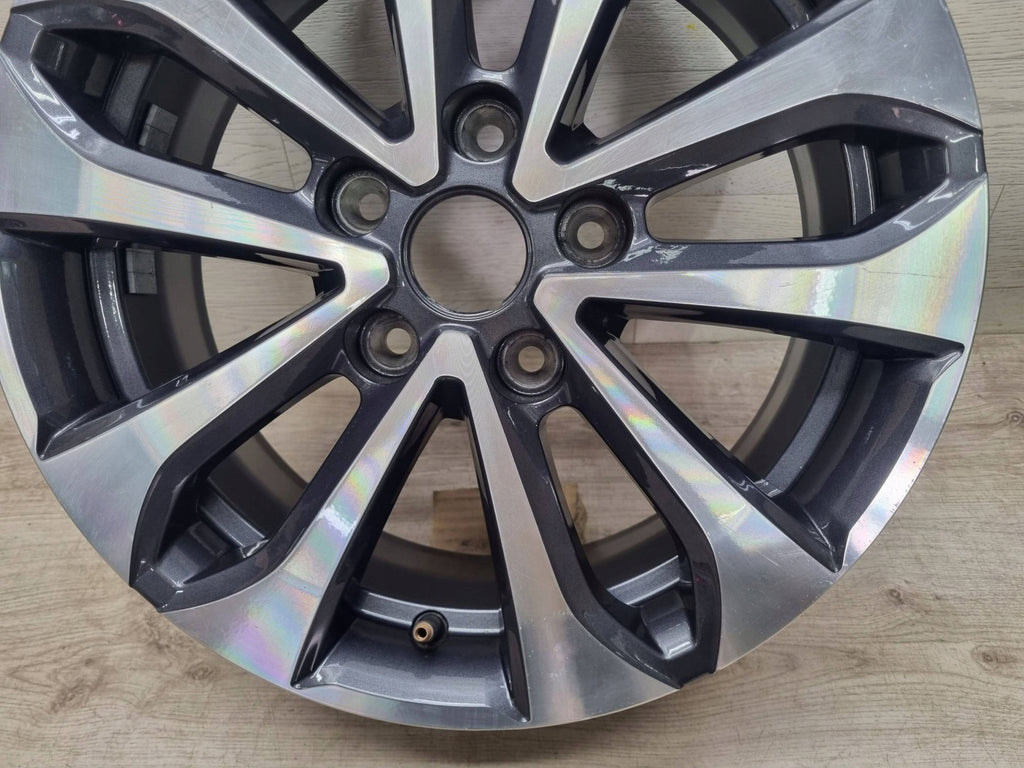 1x Alufelge 16 Zoll 6.5" 5x114.3 44ET Glanz Graphit 403005287R Mg Megane Iv FEL7495304132oj