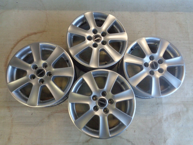 4x Alufelge 16 Zoll 7.0" 5x112 45ET Glanz Silber CA70638K5 Audi I Rim Wheel FEL9890522621dk