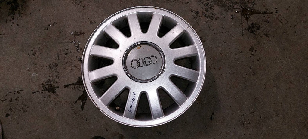 4x Alufelge 15 Zoll 6.0" 5x100 Audi Rim Wheel