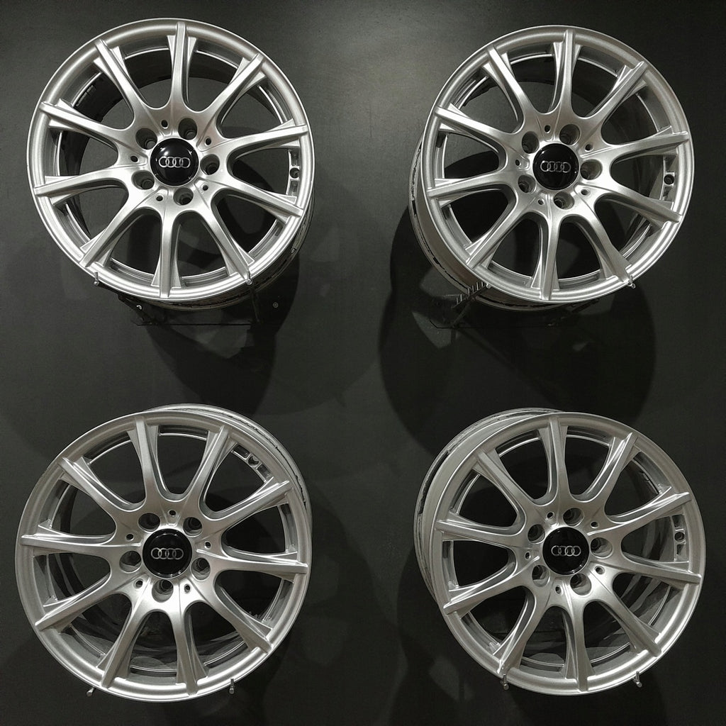 4x Alufelge 16 Zoll 6.5" 5x112 38ET A2054012400 Audi A4 B8 Rim Wheel FEL4116310676mb