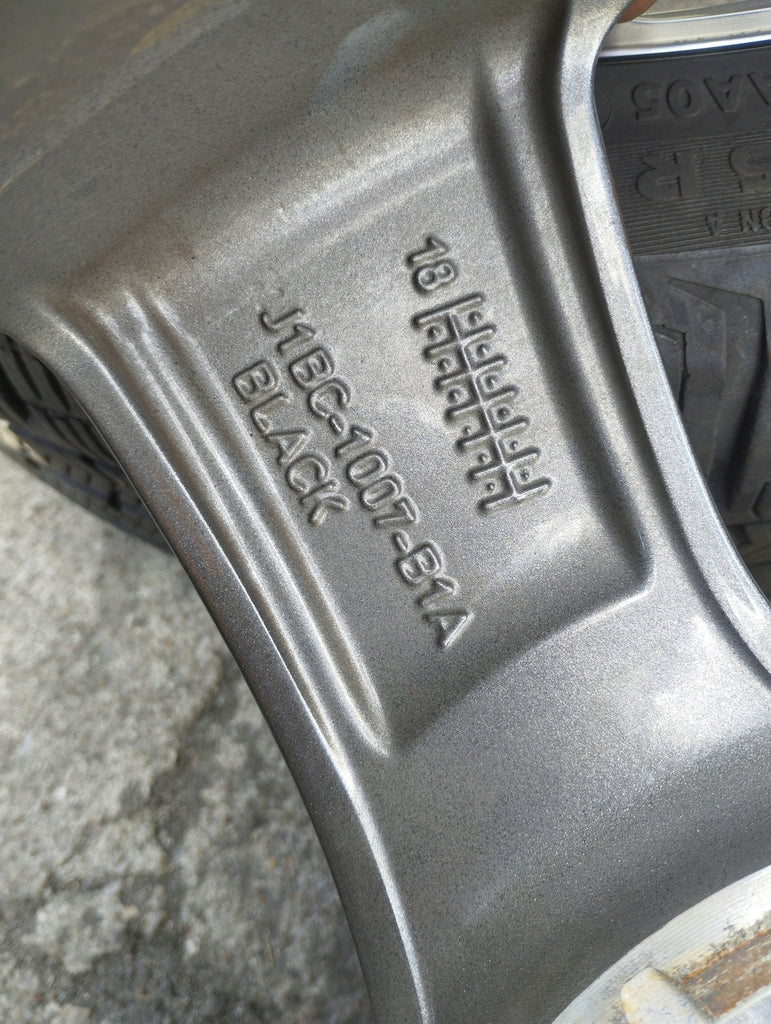 1x Alufelge 17 Zoll 7.0" 4x108 J1BC-1007-C1A Ford Fiesta Rim Wheel