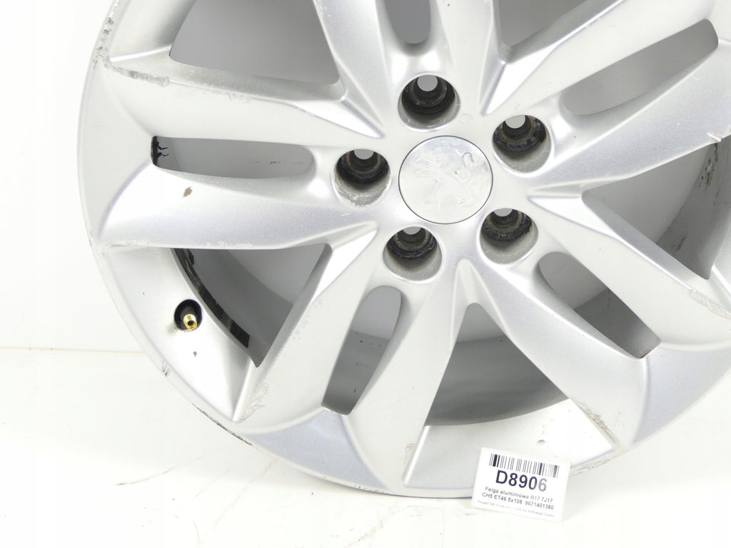 1x Alufelge 17 Zoll 7.0" 5x108 9671401380 Peugeot 508 I Rim Wheel FEL5482654975lw