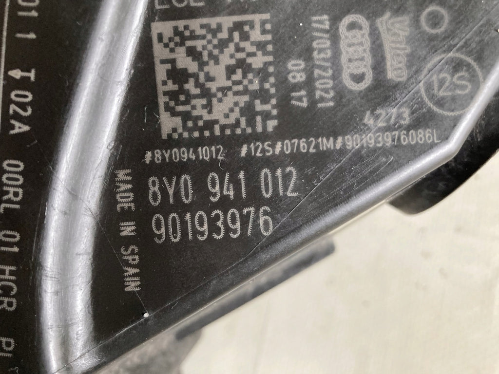 Frontscheinwerfer Audi A3 8V0805588A 8Y0941012 Rechts Scheinwerfer Headlight SCH8635965045vs