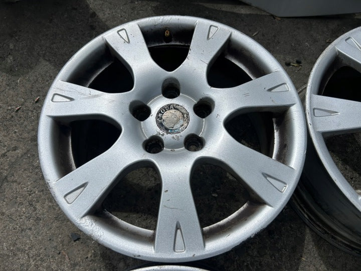4x Alufelge 16 Zoll 6.5" 5x112 50ET Glanz Silber 1Z0601025A Skoda Octavia Ii FEL6425305814xr
