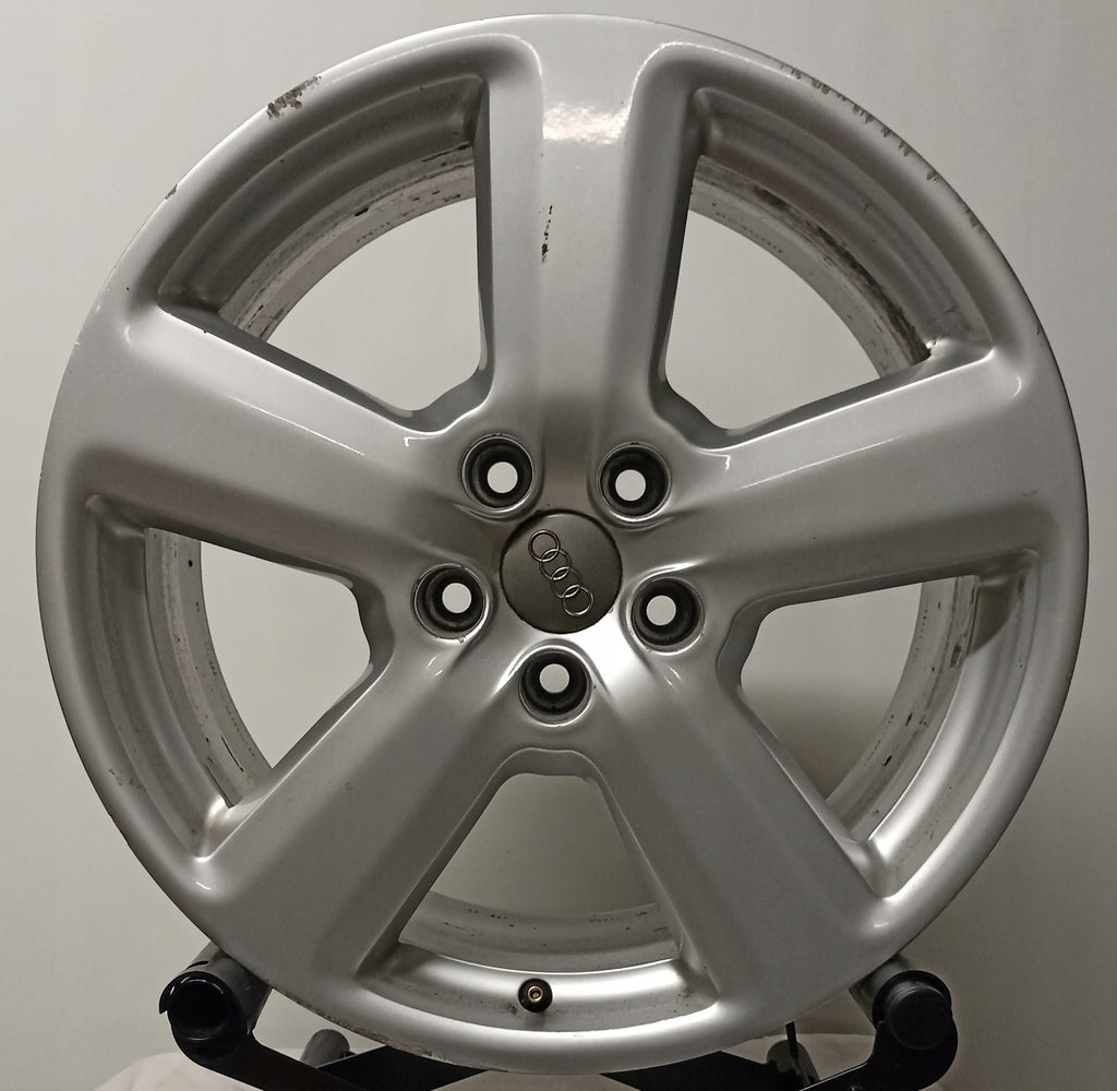 4x Alufelge 18 Zoll 8.0" 5x112 43ET Glanz Silber 8E0601025AK Audi A6 A4