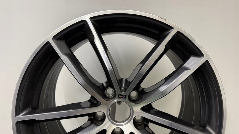 1x Alufelge 18 Zoll 8.0" 5x112 30ET Glanz Graphit 8093915 BMW 1 Mg Rim Wheel FEL1580352493kg
