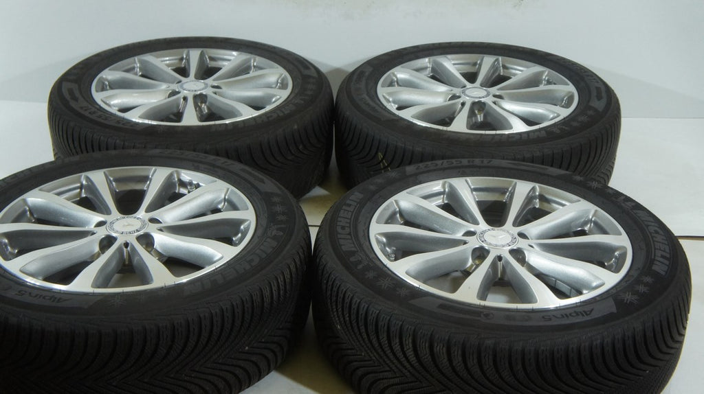 4x Alufelge 17 Zoll 7.5" 5x112 40ET Glanz Silber A2134011300 Mercedes-Benz Mg FEL8389892794kx