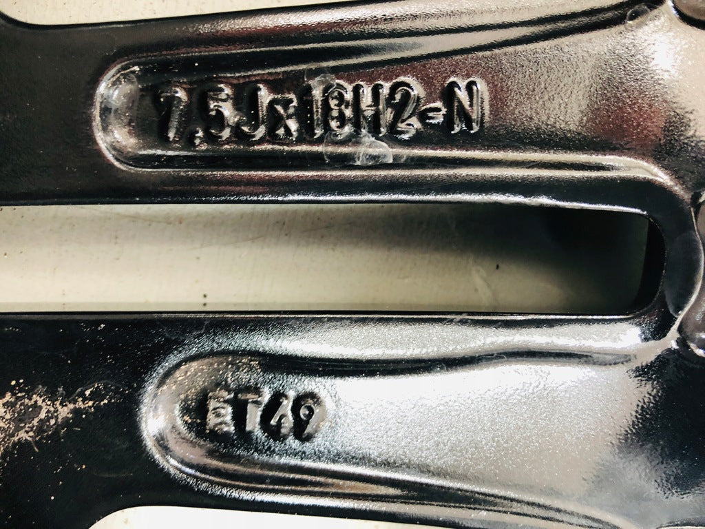 1x Alufelge 18 Zoll 7.5" 5x112 49ET A1774011500 Mercedes-Benz W177 Rim Wheel FEL6190042211ti