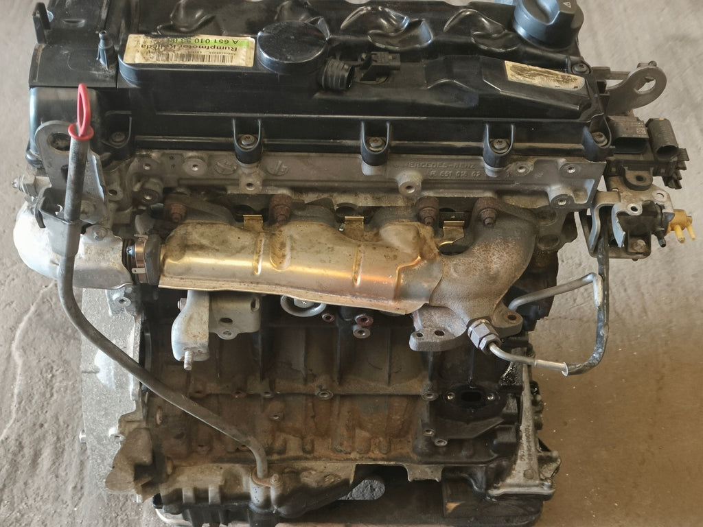 Motor Mercedes-Benz W176 W639 W204 W447 651911 2.2 CDI 154TKm Diesel Unkomplett