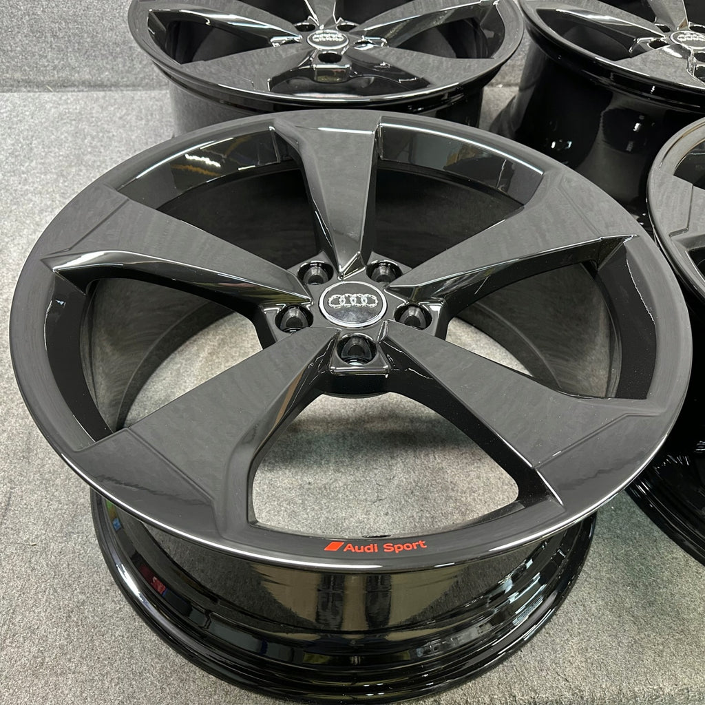 4x Alufelge 19 Zoll 8.5" 5x112 40ET Glanz Silber 8W0601025CG Audi A4 B9 FEL2108600037jl