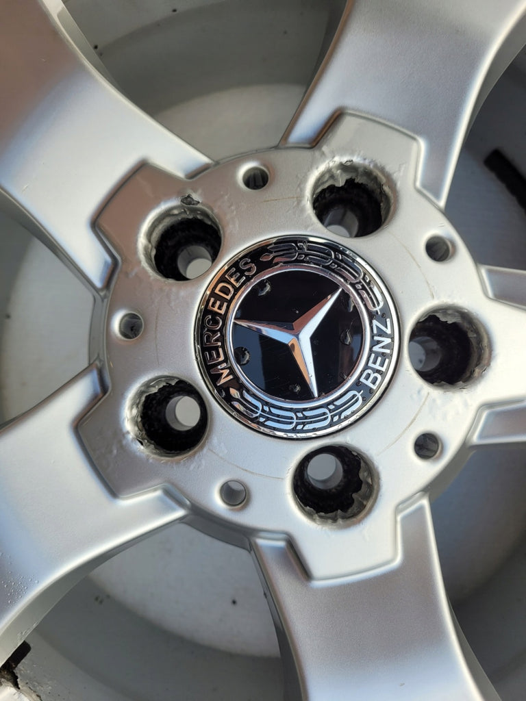 4x Alufelge 17 Zoll 7.5" 5x112 47 5ET Glanz Silber A2044013602 Mercedes-Benz FEL7181462946tk