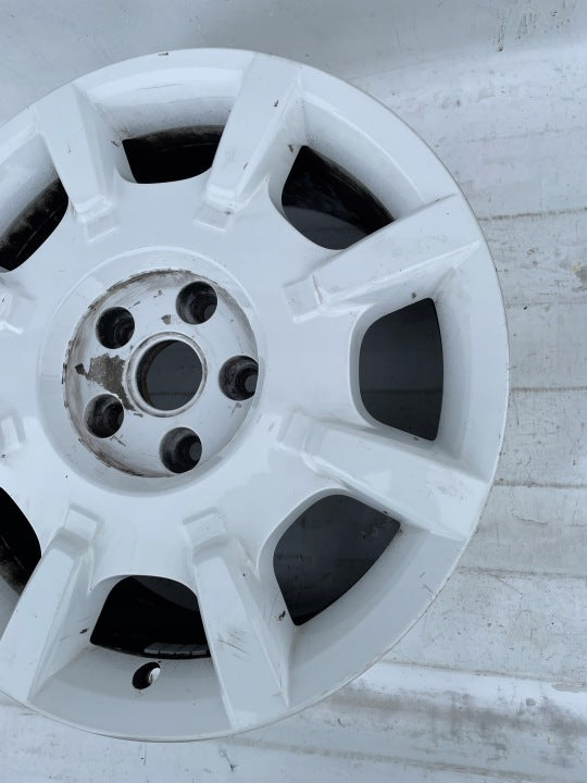 1x Alufelge 18 Zoll 8.0" 5x120 50ET Matt Weiß 7E0601025R VW Multivan Rim Wheel FEL8222962793fx