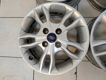 Laden Sie das Bild in den Galerie-Viewer, 4x Alufelge 15 Zoll 6.0" 4x108 E1BJ-1007-AA Ford Fiesta I Rim Wheel FEL1918764040wu