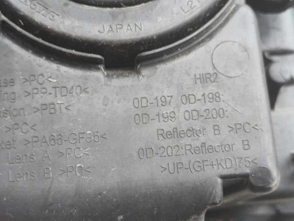 Frontscheinwerfer Toyota Yaris Links Scheinwerfer Headlight