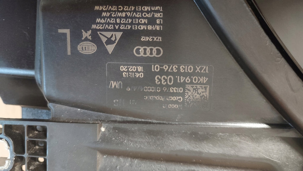 Frontscheinwerfer Audi A6 C8 4K0941033 4K0941034 LED Ein Satz Headlight SCH4999837081cq