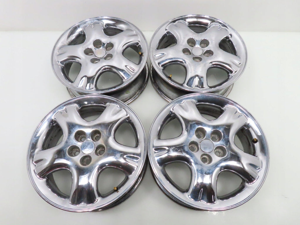 4x Alufelge 16 Zoll 6.0" 5x100 40ET Glanz 5272910AA Chrysler Pt Cruiser FEL9135176531rx