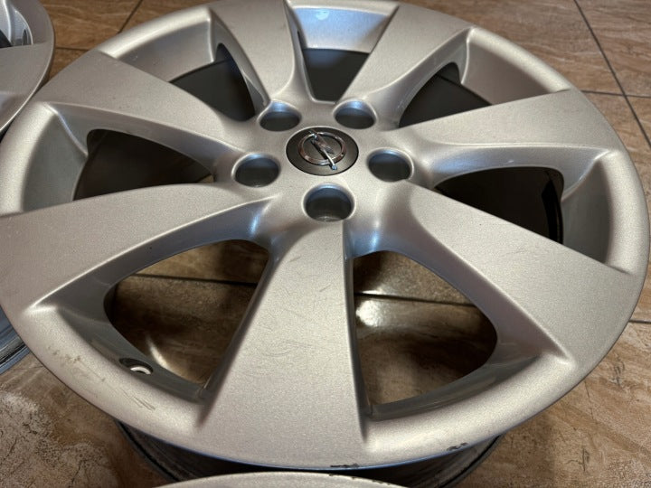 4x Alufelge 18 Zoll 7.5" 5x115 41ET Glanz Silber 13312747 Opel Antara Rim Wheel FEL2998387885fw