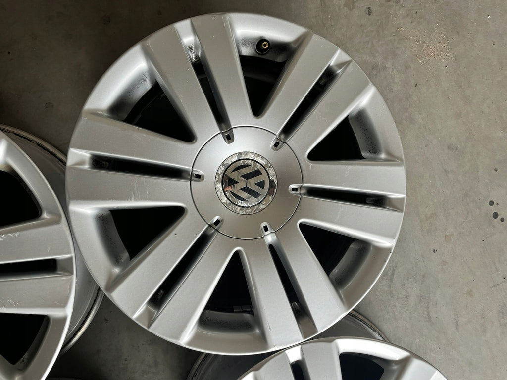 4x Alufelge 16 Zoll 7.0" 5x112 45ET Glanz Silber 87169090 VW Passat Rim Wheel FEL8894103487ra