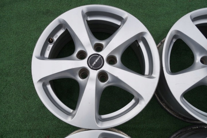 4x Alufelge 16 Zoll 7.0" 5x114.3 40ET Matt Silber Honda I Z Rim Wheel FEL1232127643bb