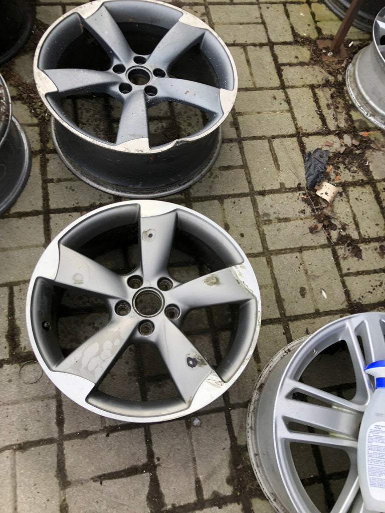 1x Alufelge 18 Zoll 7.5" 5x112 54ET 8P0601025BS Audi Rim Wheel