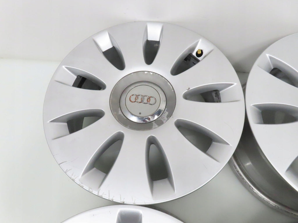 4x Alufelge 16 Zoll 7.0" 5x112 35ET Glanz Silber 4F0601025N Audi A6 A4 Rim Wheel FEL1230362651ww