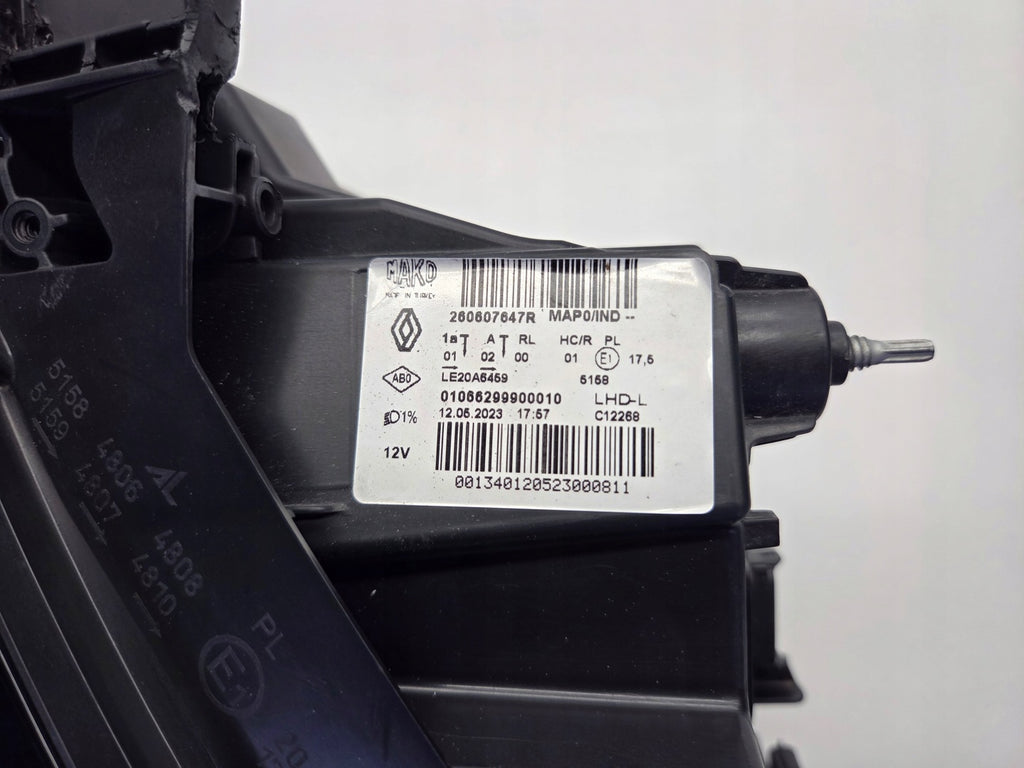 Frontscheinwerfer Renault Clio I V 260607647R LED Ein Stück (Rechts oder Links) SCH1169628395jv