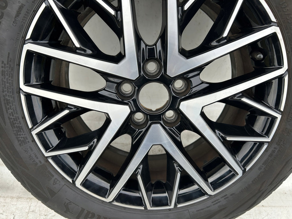 1x Alufelge 16 Zoll 6.5" 5x100 47ET Glanz 6F0601025M Seat Ibiza I V Rim Wheel FEL1160017750rq