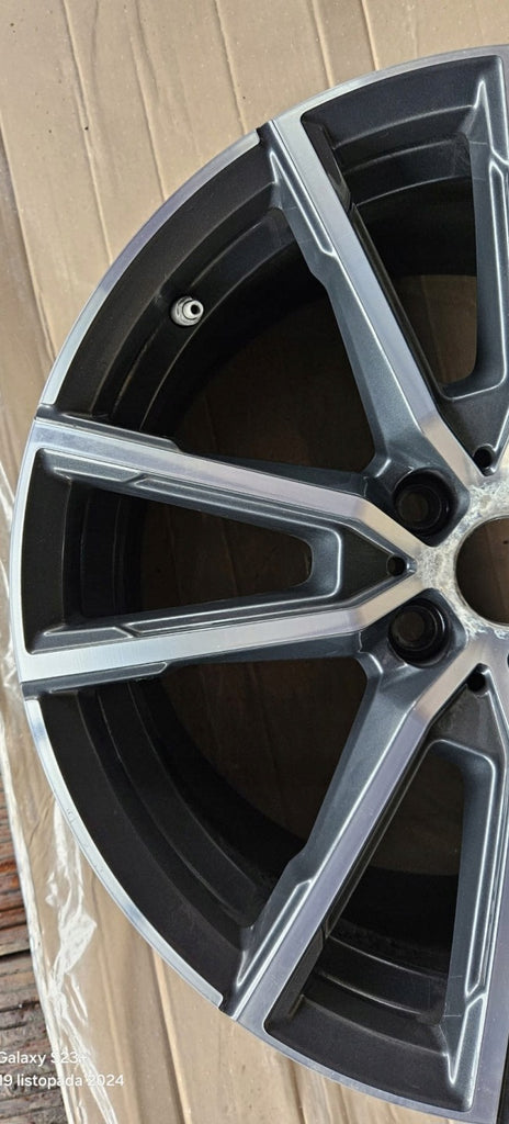 1x Alufelge 18 Zoll 8.5" 5x112 40ET Glanz Graphit 6897082 BMW 3 Rim Wheel FEL6313461548wu