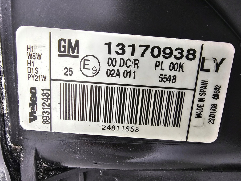 Frontscheinwerfer Ford Focus 13170938 Rechts Scheinwerfer Headlight SCH1172920880zg