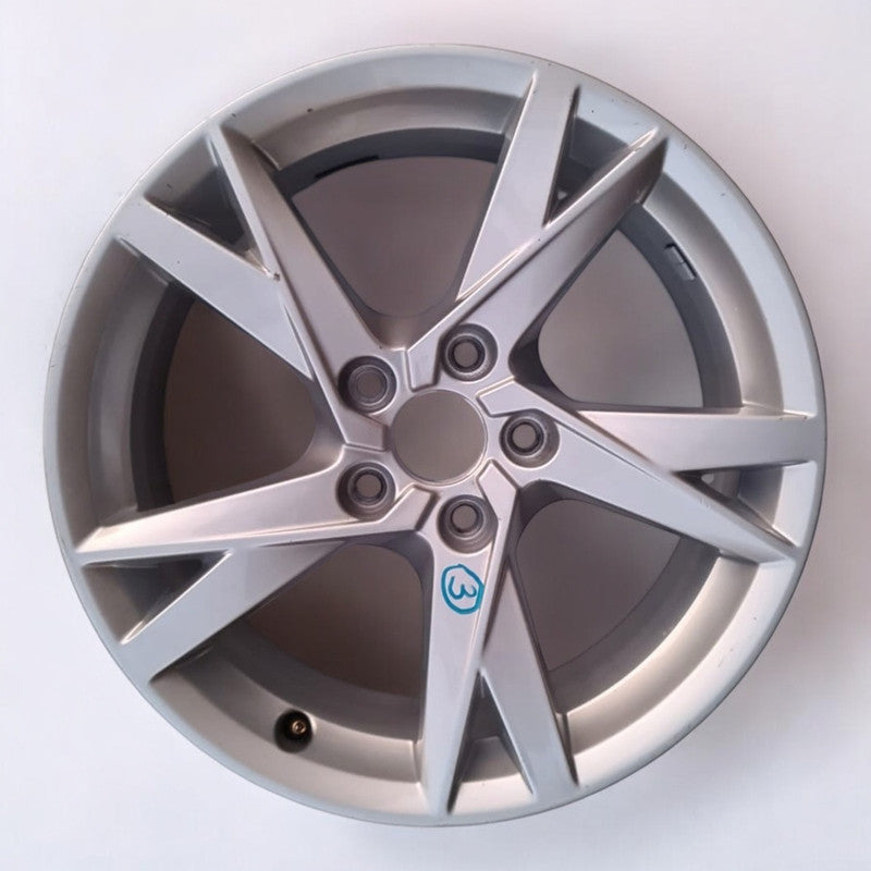 1x Alufelge 17 Zoll 7.0" 5x112 43ET Glanz Silber 8U0601025 Audi Rim Wheel