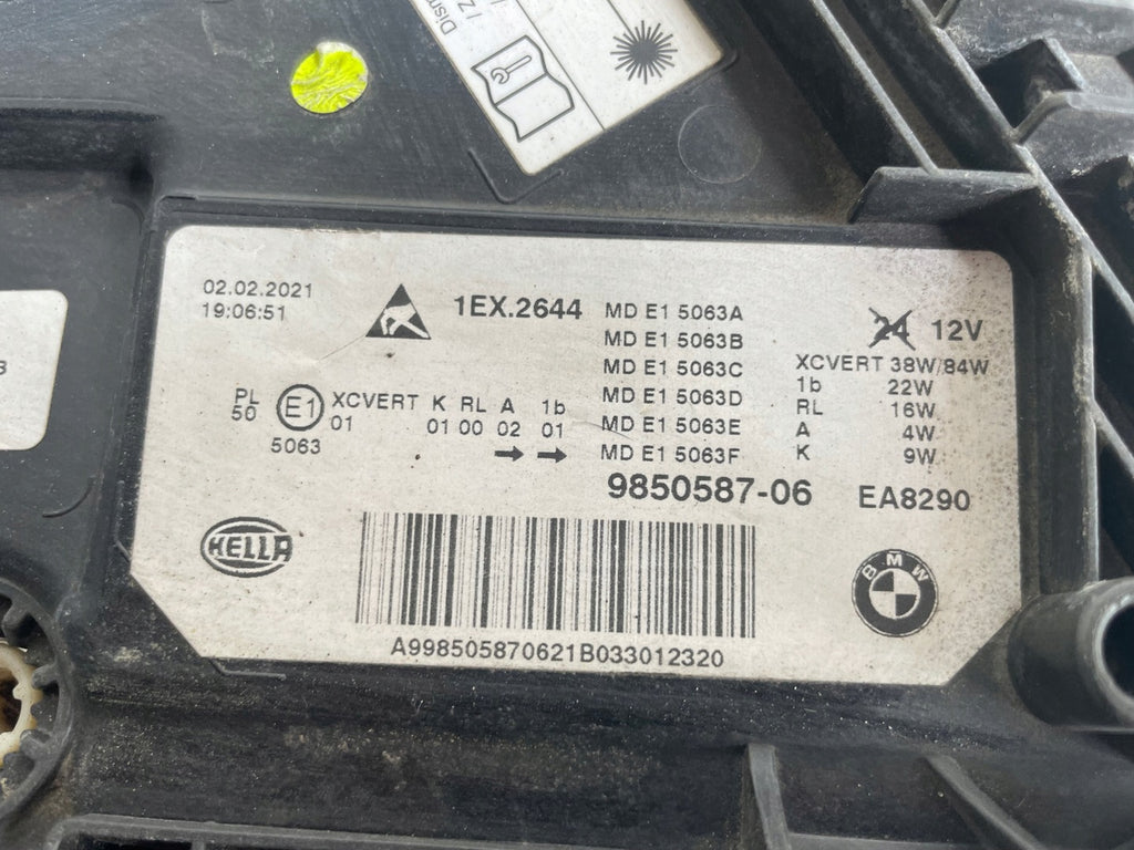 Frontscheinwerfer BMW 5 G31 G30 9850587-06 Laser Links Scheinwerfer Headlight SCH4151176614rw