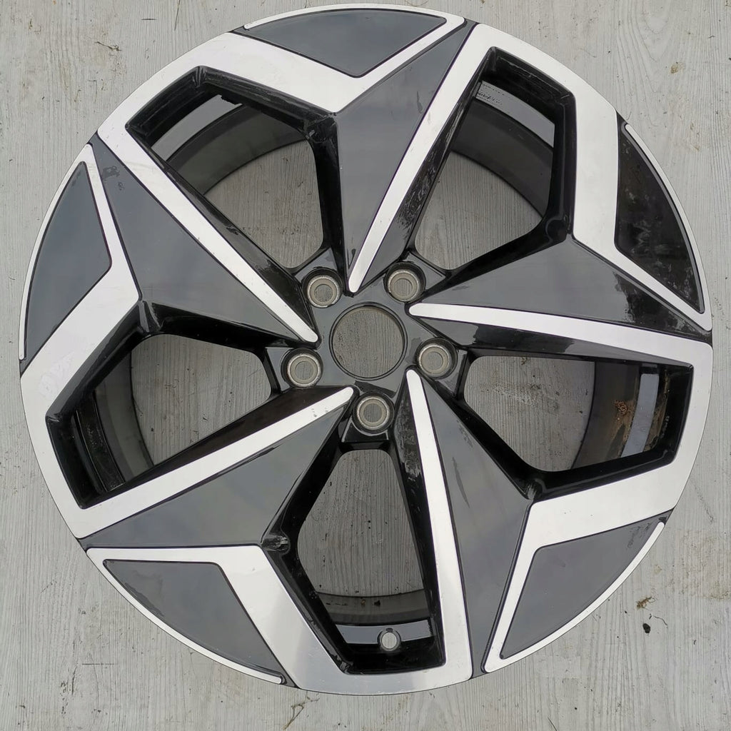 1x Alufelge 19 Zoll 7.5" 5x112 50ET Glanz Schwarz 10A601025H Audi Rim Wheel FEL2002917369mb