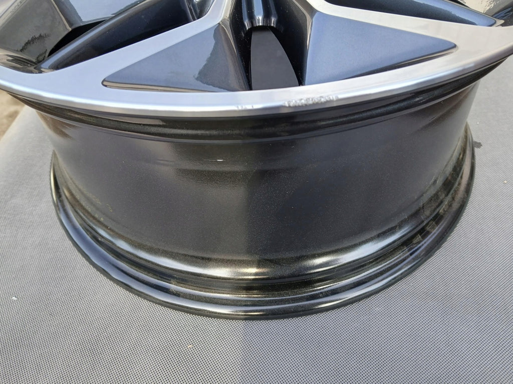 1x Alufelge 18 Zoll 8.0" 5x108 55ET Matt Schwarz JX7C-S1 Ford Focus Rim Wheel FEL4847949575rb