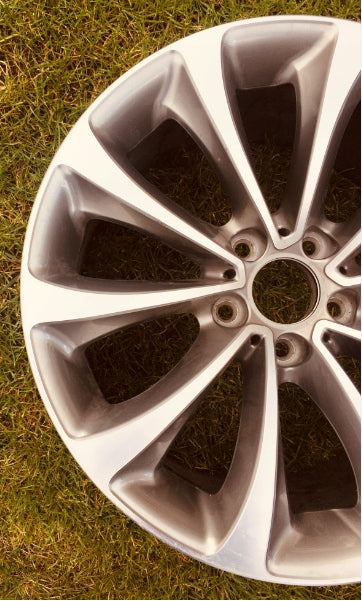 1x Alufelge 19 Zoll 9.5" 5x120 39ET 6859877 BMW 7 Rim Wheel FEL9381393571vh