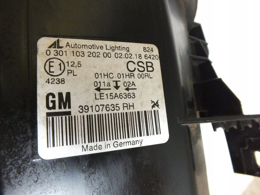 Frontscheinwerfer Opel Zafira C 39107635 LED Rechts Scheinwerfer Headlight SCH5837139449ix