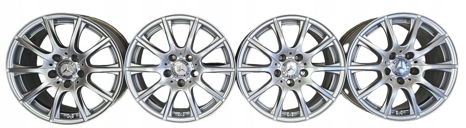 4x Alufelge 16 Zoll 6.5" 5x112 38ET A2054012400 Mercedes-Benz W168 W205 A205 FEL1328098033on