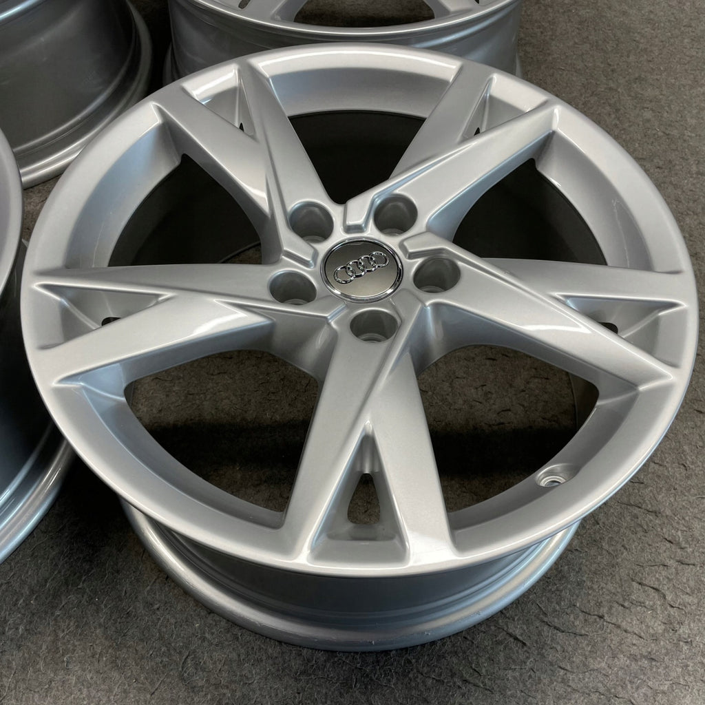 4x Alufelge 17 Zoll 7.5" 5x112 38ET Glanz Silber 8W0601025K Audi A4 Rim Wheel FEL1823041806tb