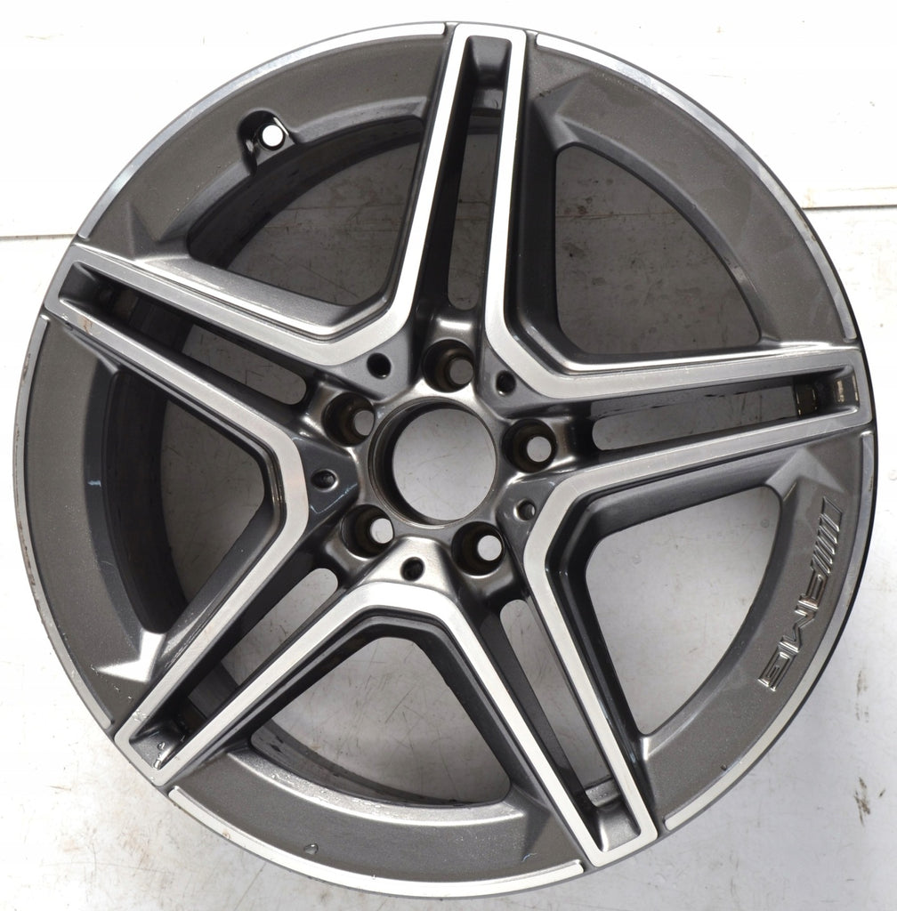 1x Alufelge 18 Zoll 7.5" 5x112 33ET A1774013800 Mercedes-Benz Amg Rim Wheel FEL2574376132am