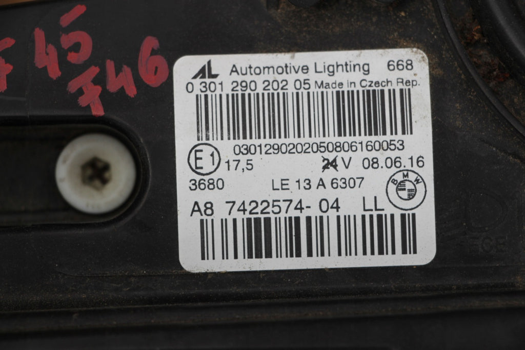 Frontscheinwerfer BMW 2 F45 F46 7422574 030129020205 Rechts Headlight SCH4568940777af