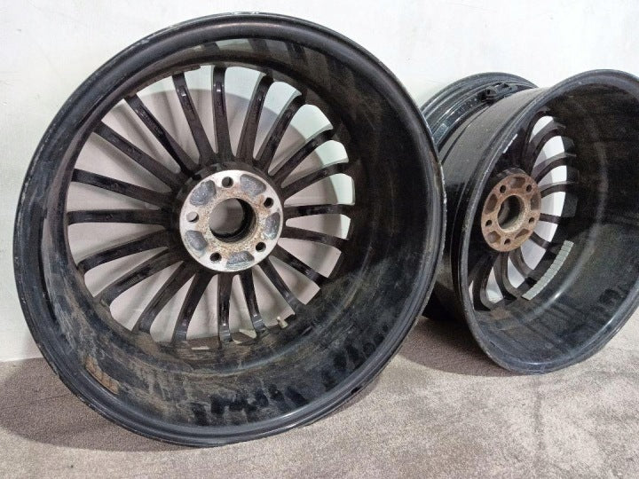 1x Alufelge 18 Zoll 8.0" 5x112 45ET Glanz Graphit Mg Rim Wheel FEL1859493899pg