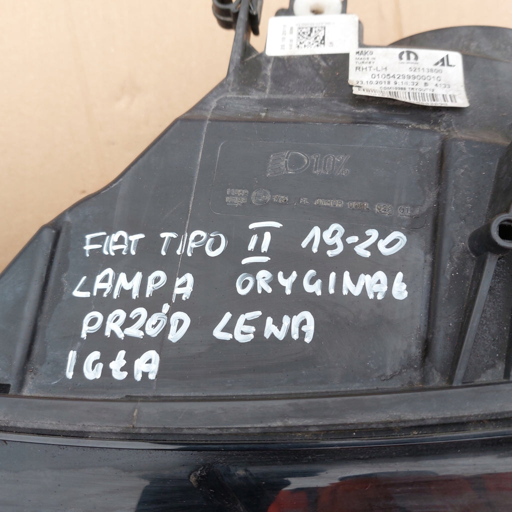 Frontscheinwerfer Fiat Tipo 52113800 Links Scheinwerfer Headlight SCH1842422967ra