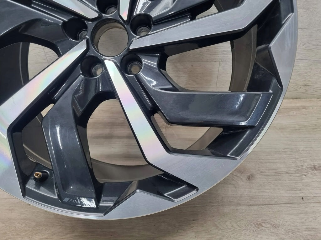1x Alufelge 21 Zoll 9.5" 5x112 36ET Glanz Graphit 4KE601025 Audi E-Tron Mg FEL2137504287fo