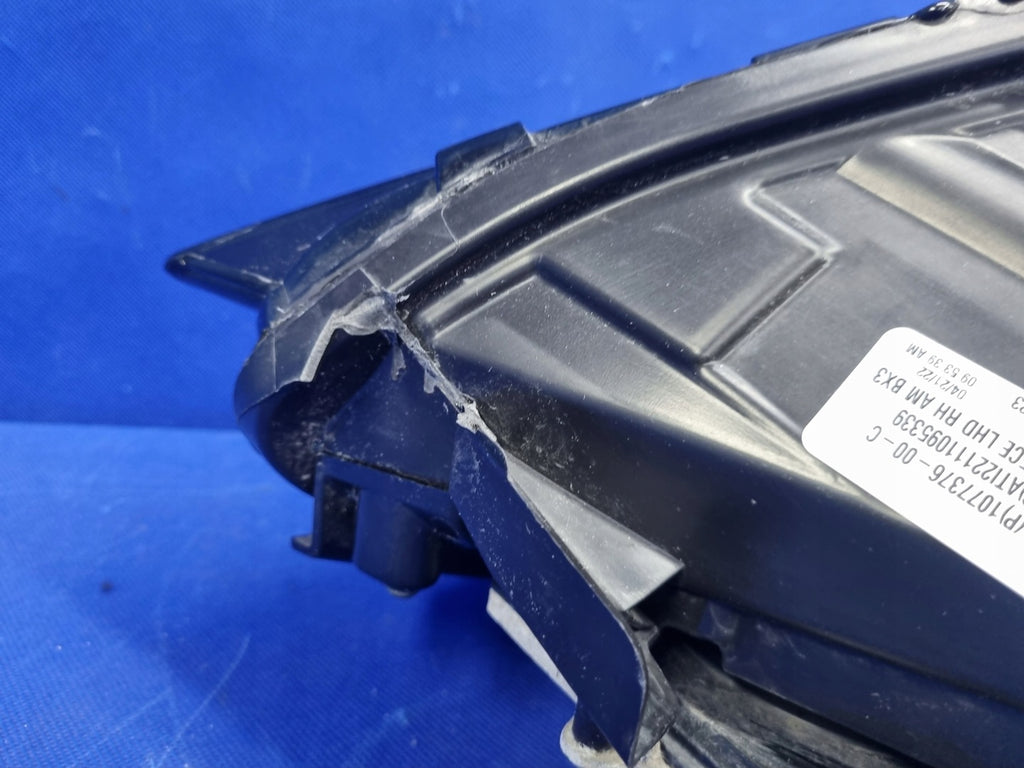 Frontscheinwerfer Tesla Model 3 1077376-00 LED Rechts Scheinwerfer Headlight