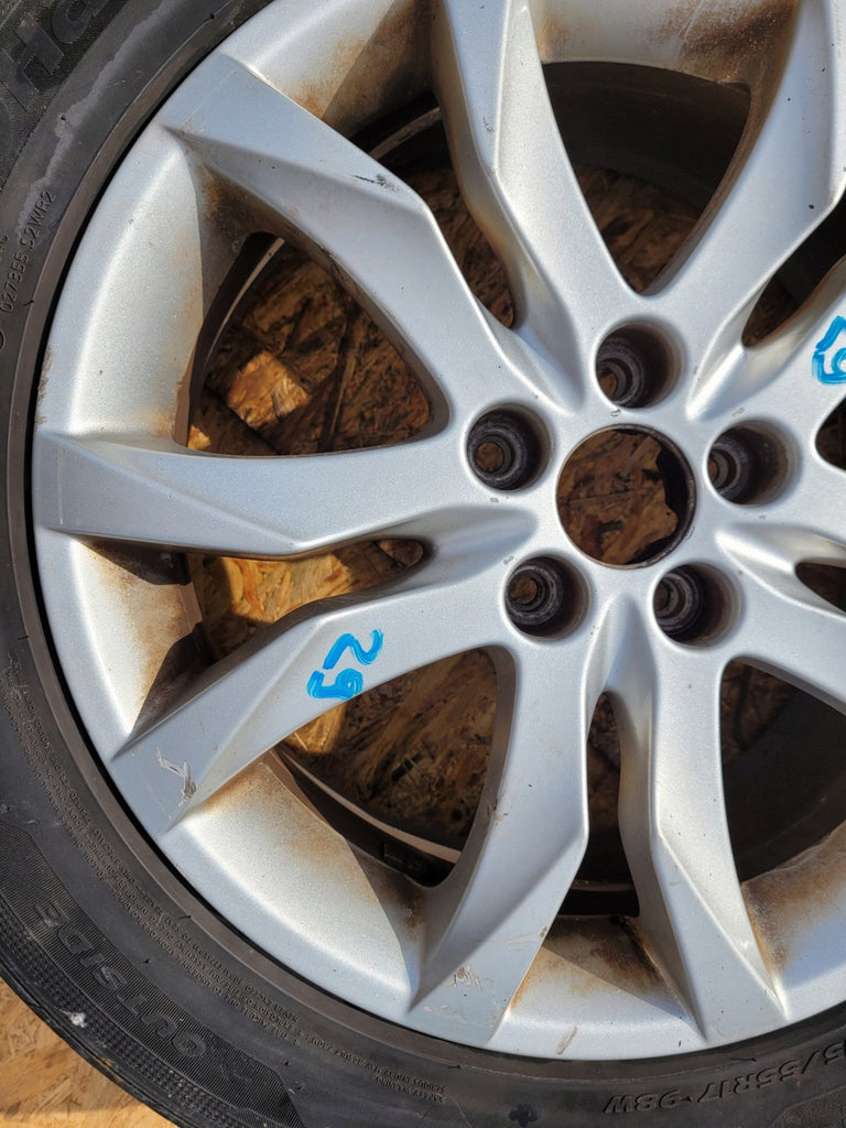 1x Alufelge 17 Zoll 7.0" 5x108 46ET Matt Silber 9671401480 Peugeot Expert FEL6741064155ia