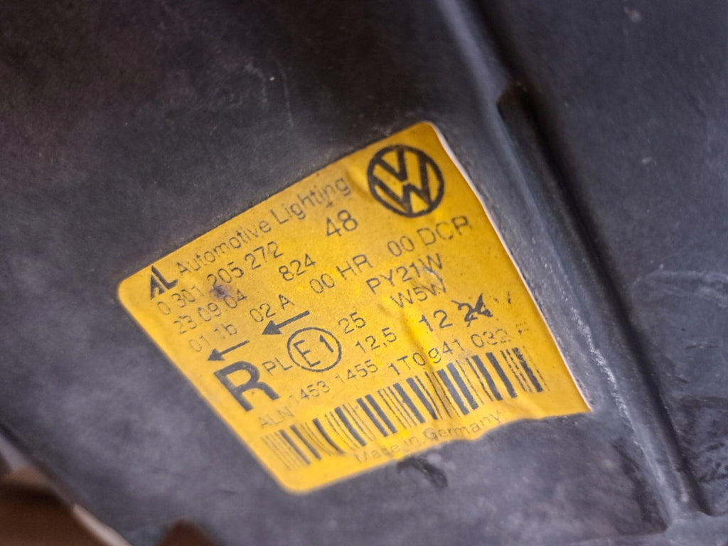 Frontscheinwerfer VW Touran 1T0941032F Xenon Ein Stück (Rechts oder Links) SCH9432534880vz